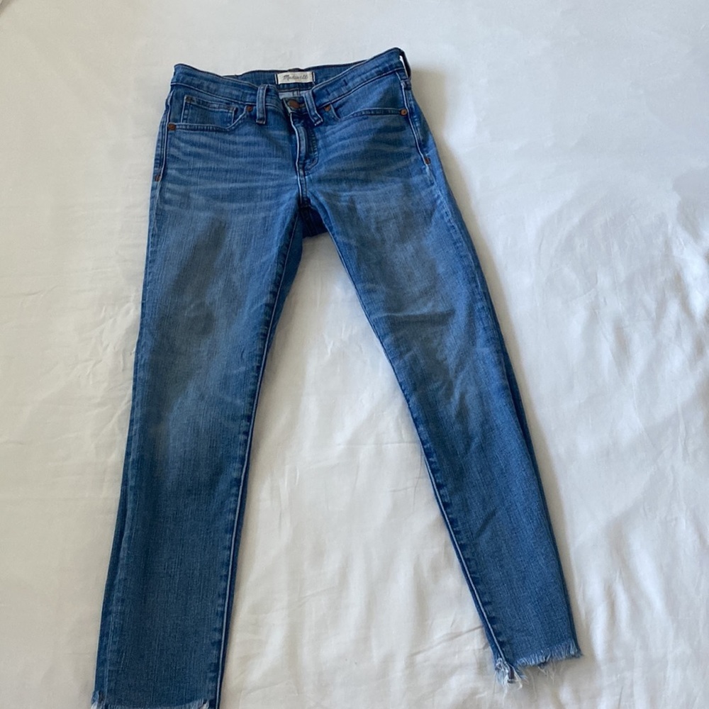 MADEWELL 9” High-Rise Skinny Crop size 27
